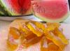 Kanderade vattenmelonskal - de bästa sätten att göra originalgodis